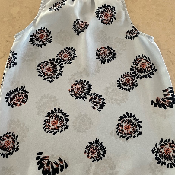 Alice Blue Simona Henley Blouse - Picture 4 of 6